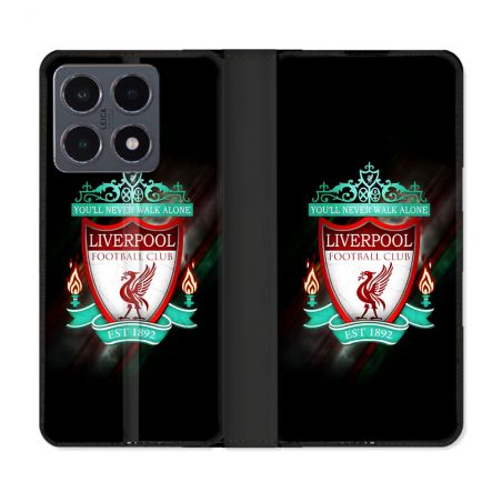 Housse cuir portefeuille Pour Xiaomi 15T Pro Foot Liverpool