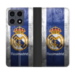 Housse cuir portefeuille Pour Xiaomi 15T Pro Foot Real Madrid