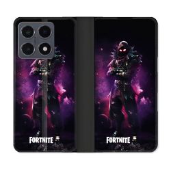 Housse cuir portefeuille Pour Xiaomi 15T Pro Fortnite Raven