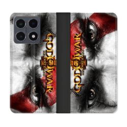 Housse cuir portefeuille Pour Xiaomi 15T Pro God Of War GOW