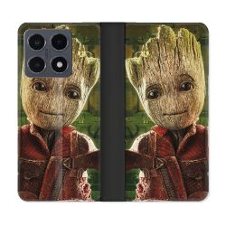 Housse cuir portefeuille Pour Xiaomi 15T Pro Groot Vert