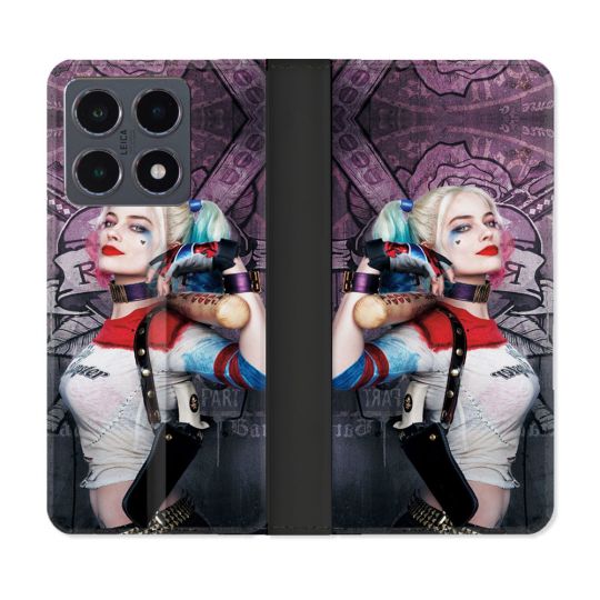 Housse cuir portefeuille Pour Xiaomi 15T Pro Harley Quinn Batte
