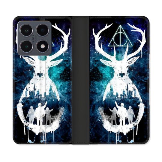 Housse cuir portefeuille Pour Xiaomi 15T Pro Harry Potter Patronome