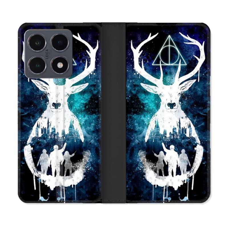 Housse cuir portefeuille Pour Xiaomi 15T Pro Harry Potter Patronome