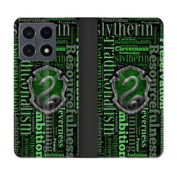 Housse cuir portefeuille Pour Xiaomi 15T Pro Harry Potter Serpentar