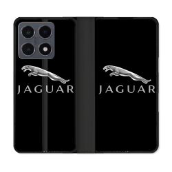 Housse cuir portefeuille Pour Xiaomi 15T Pro Jaguar