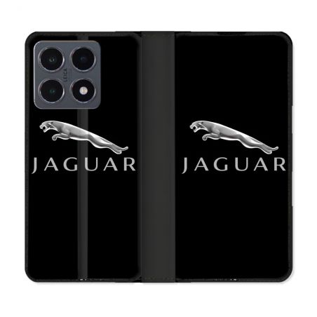 Housse cuir portefeuille Pour Xiaomi 15T Pro Jaguar