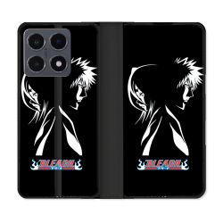 Housse cuir portefeuille Pour Xiaomi 15T Pro Manga Bleach Duo