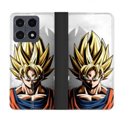 Housse cuir portefeuille Pour Xiaomi 15T Pro Manga Dragon Ball Sangoku Portrait