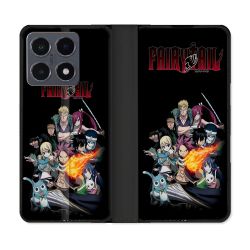Housse cuir portefeuille Pour Xiaomi 15T Pro Manga Fairy Tail Logo Team