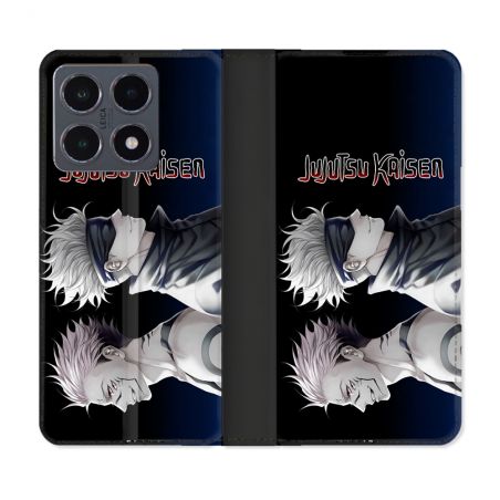 Housse cuir portefeuille Pour Xiaomi 15T Pro Manga Jujutsu Kaisen