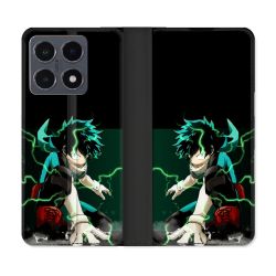 Housse cuir portefeuille Pour Xiaomi 15T Pro Manga My Hero Academia Deku