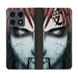 Housse cuir portefeuille Pour Xiaomi 15T Pro Manga Naruto Gaara
