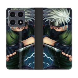 Housse cuir portefeuille Pour Xiaomi 15T Pro Manga Naruto Kakashi
