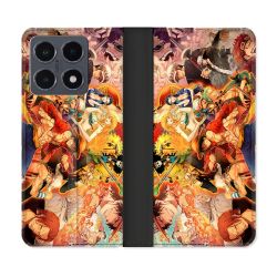 Housse cuir portefeuille Pour Xiaomi 15T Pro Manga One Piece Nakama