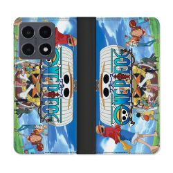 Housse cuir portefeuille Pour Xiaomi 15T Pro Manga One Piece Sunny