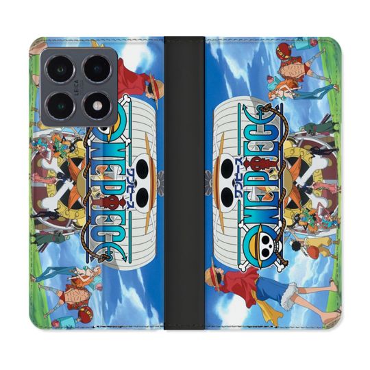Housse cuir portefeuille Pour Xiaomi 15T Pro Manga One Piece Sunny