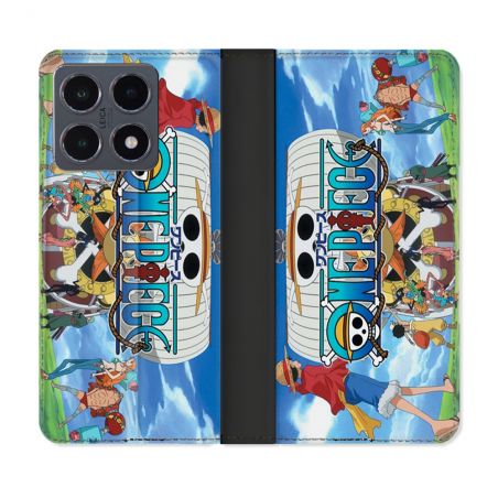 Housse cuir portefeuille Pour Xiaomi 15T Pro Manga One Piece Sunny