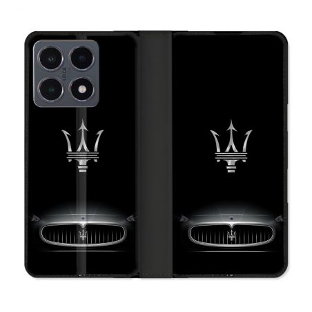 Housse cuir portefeuille Pour Xiaomi 15T Pro Maserati