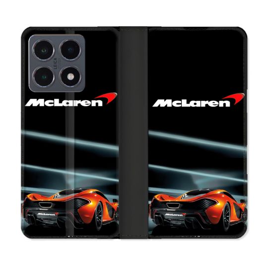 Housse cuir portefeuille Pour Xiaomi 15T Pro Mc Laren