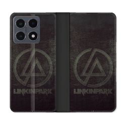 Housse cuir portefeuille Pour Xiaomi 15T Pro Musique Rock Linkin Park