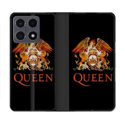 Housse cuir portefeuille Pour Xiaomi 15T Pro Musique Rock Queen