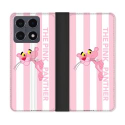 Housse cuir portefeuille Pour Xiaomi 15T Pro Panthere Rose