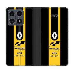 Housse cuir portefeuille Pour Xiaomi 15T Pro Renault