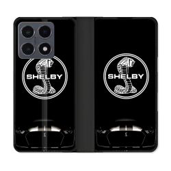 Housse cuir portefeuille Pour Xiaomi 15T Pro Shelby