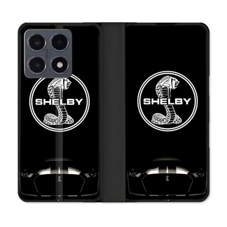 Housse cuir portefeuille Pour Xiaomi 15T Pro Shelby