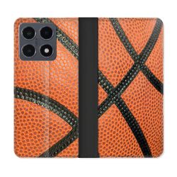Housse cuir portefeuille Pour Xiaomi 15T Pro Sport Ballon Basket