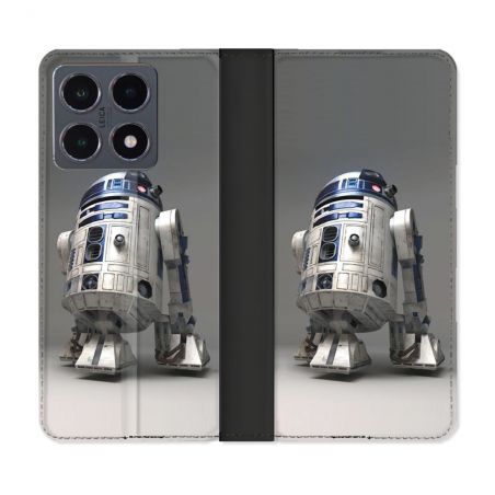 Housse cuir portefeuille Pour Xiaomi 15T Pro Star Wars - R2D2