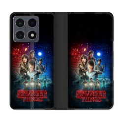 Housse cuir portefeuille Pour Xiaomi 15T Pro Stranger Things Affiche 1