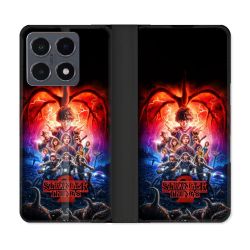 Housse cuir portefeuille Pour Xiaomi 15T Pro Stranger Things Affiche 2