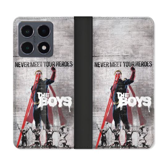 Housse cuir portefeuille Pour Xiaomi 15T Pro The Boys Affiche