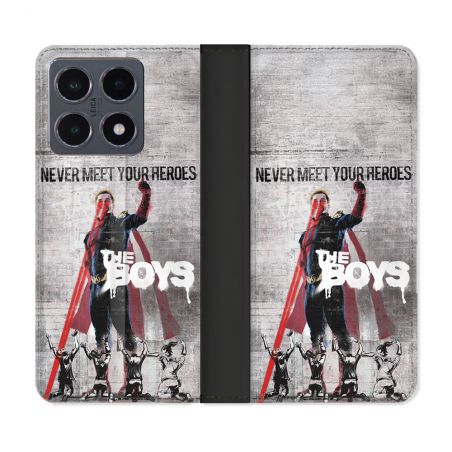Housse cuir portefeuille Pour Xiaomi 15T Pro The Boys Affiche