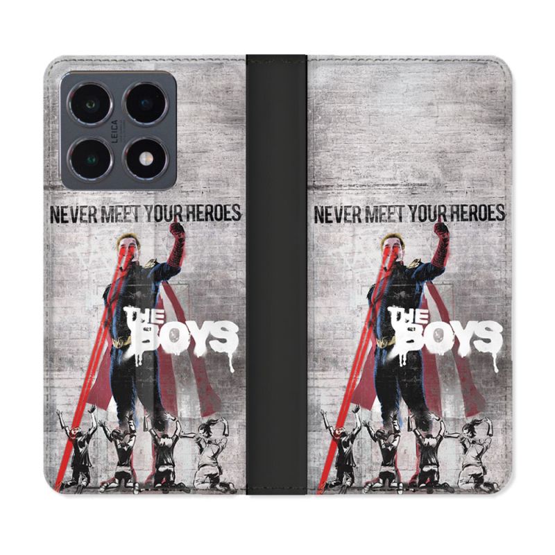 Housse cuir portefeuille Pour Xiaomi 15T Pro The Boys Affiche