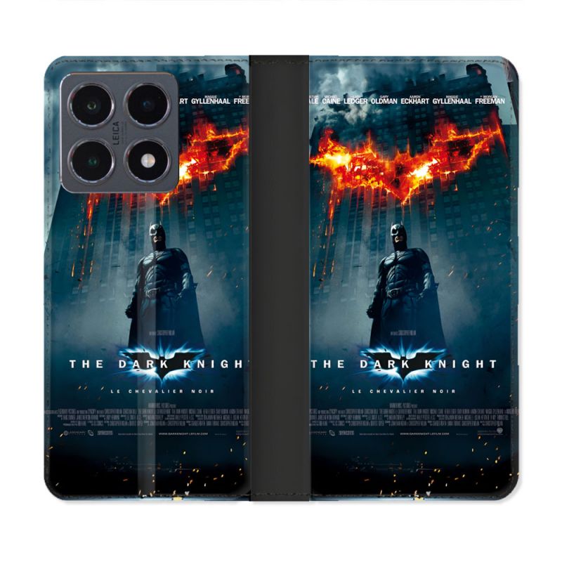 Housse cuir portefeuille Pour Xiaomi 15T Pro The Dark Night