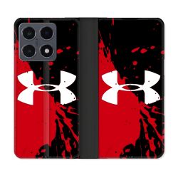 Housse cuir portefeuille Pour Xiaomi 15T Pro Under Armour