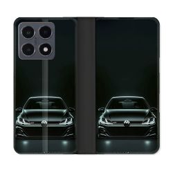 Housse cuir portefeuille Pour Xiaomi 15T Pro Volkwagen Golf GTI