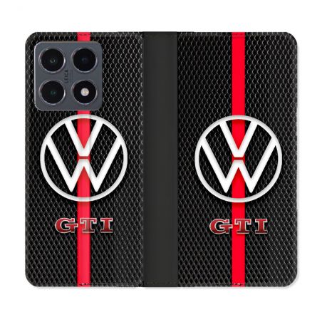 Housse cuir portefeuille Pour Xiaomi 15T Pro Volkwagen Line
