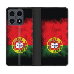 Housse cuir portefeuille Pour Xiaomi 15T Pro Voyage Portugal Drapeau
