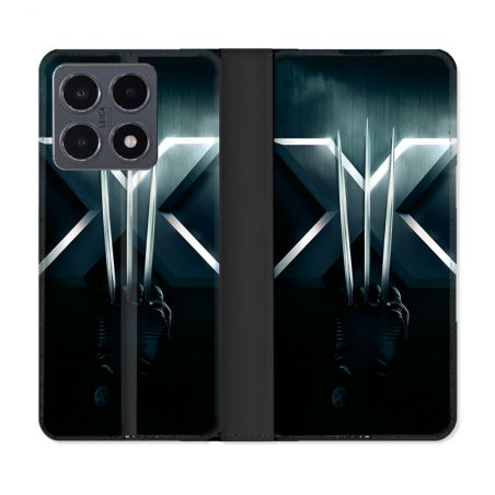 Housse cuir portefeuille Pour Xiaomi 15T Pro Xmen