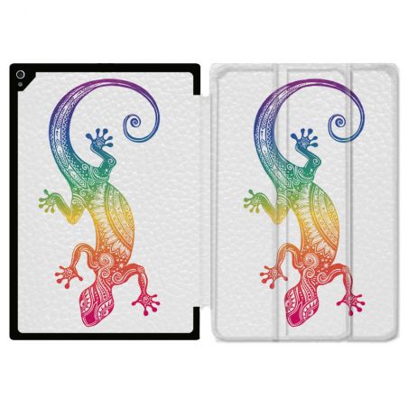 Coque Renforcée Pour Ipad Air 13 M3 Animal Salamandre Color