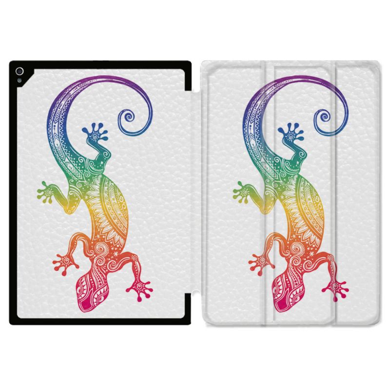 Coque Renforcée Pour Ipad Air 13 M3 Animal Salamandre Color