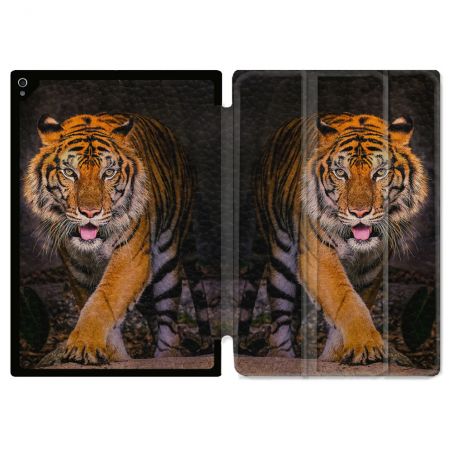 Coque Renforcée Pour Ipad Air 13 M3 Animal Tigre Jungle