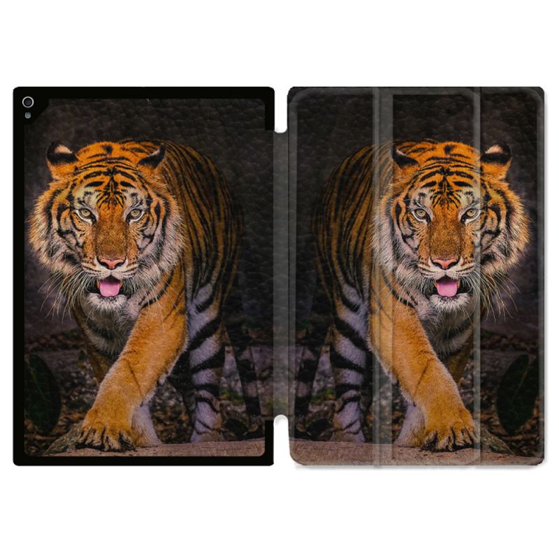 Coque Renforcée Pour Ipad Air 13 M3 Animal Tigre Jungle