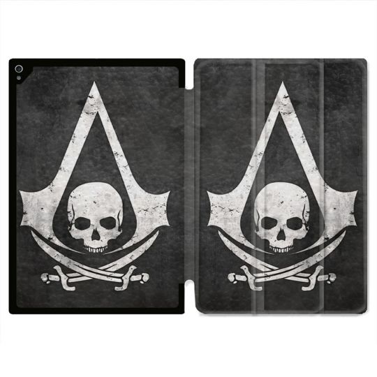 Coque Renforcée Pour Ipad Air 13 M3 Assassin Creed Tete Mort
