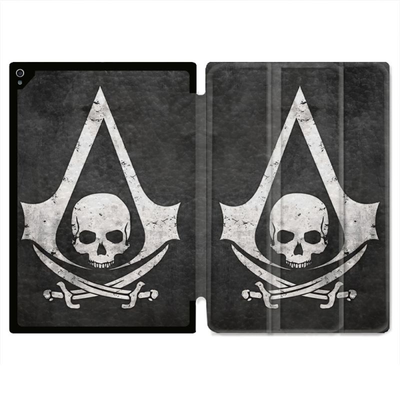 Coque Renforcée Pour Ipad Air 13 M3 Assassin Creed Tete Mort