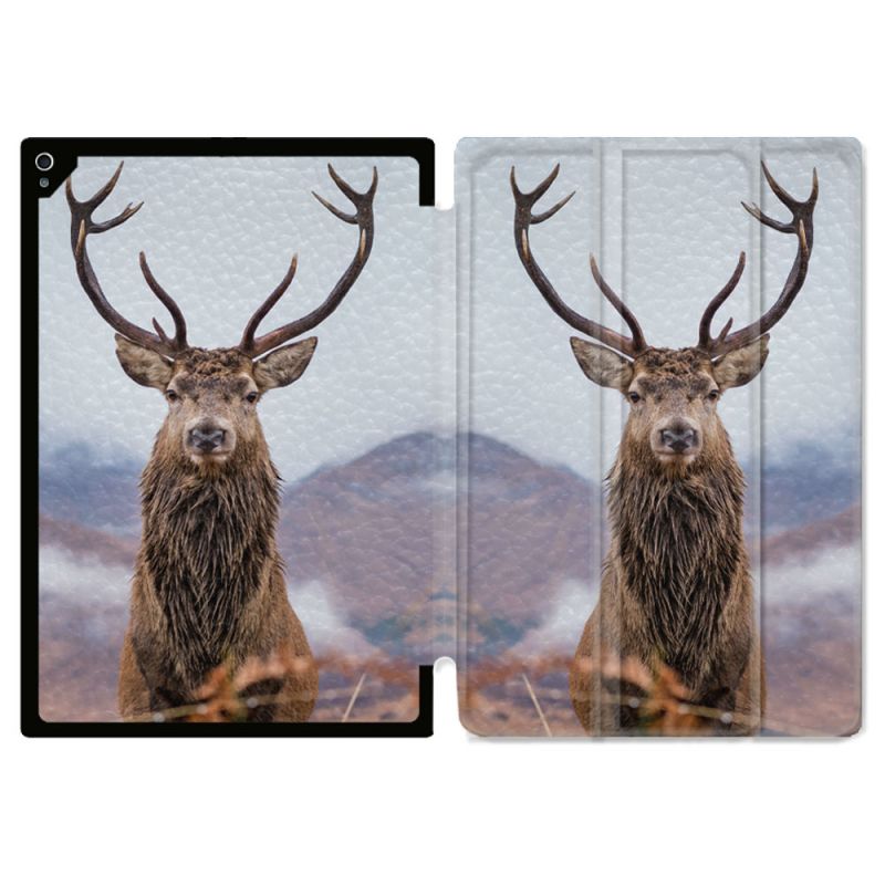 Coque Renforcée Pour Ipad Air 13 M3 Chasse Chevreuil Montagne